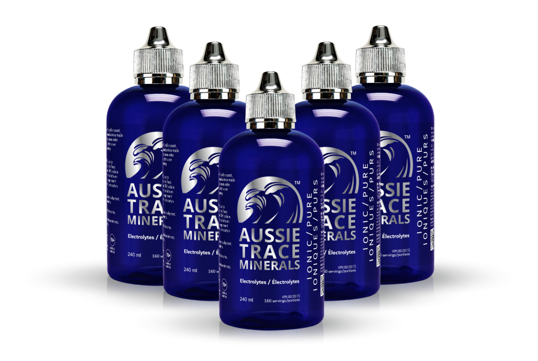 Canada - Aussie Trace Minerals – Liquid Electrolytes BUNDLE OFFER (Buy 5, Get 15% off)