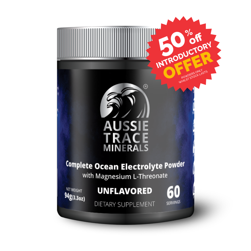 Canada - Complete Ocean Electrolyte Powder with Magnesium L-Threonate - 60 servings