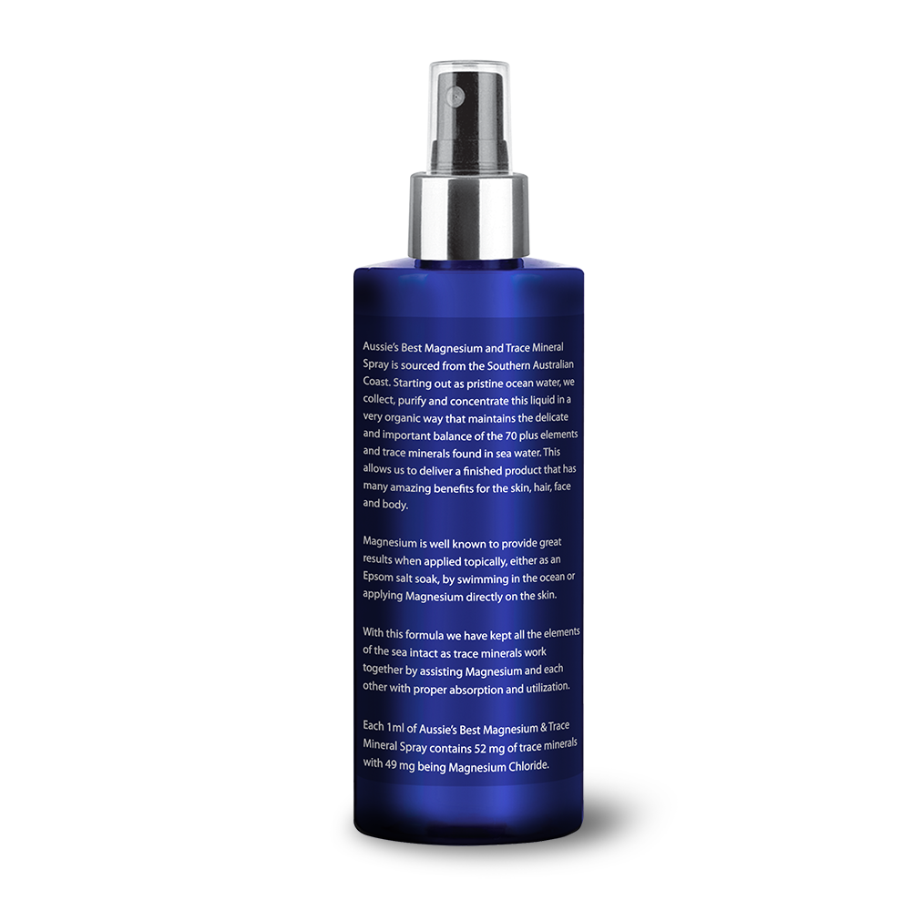 *BUNDLE OFFER*  Aussie's Best Magnesium & Trace Mineral Spray 4oz -  BUY 5 get 15% OFF
